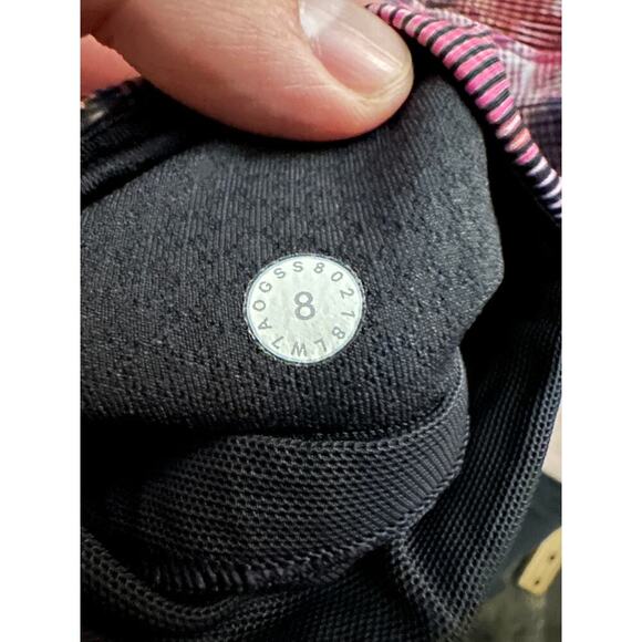 Lululemon On Pace Short *10" Sun Dazed Multi Pink size 8 - Picture 6 of 6